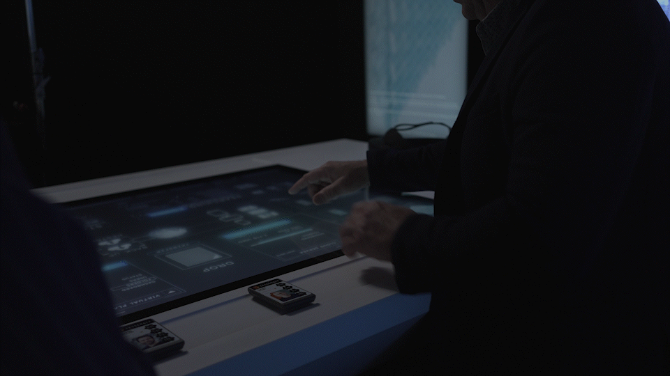 Tesseract’s Tech Table becomes the super computer keeping track of a building’s needs.